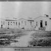 <p>De Camp General Hospital, Davids Island--Hospital Ward and Mess Buildings, 1864.</p>
